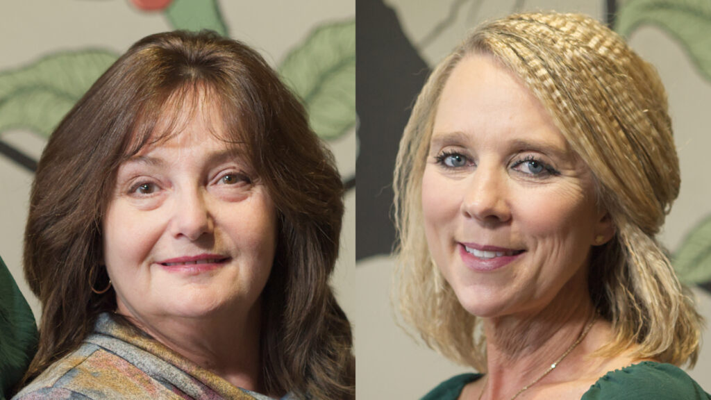 Heather Williams and Kim Hamby